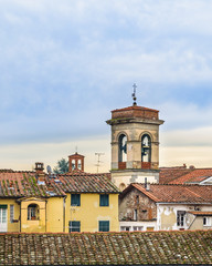 Wall Mural - Lucca Buildings at Historic Center