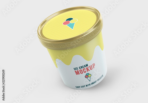 Download Ice Cream Mockup. Buy this stock template and explore similar templates at Adobe Stock | Adobe Stock