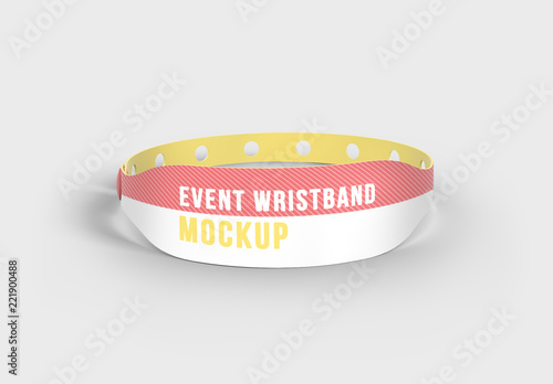 Download Wristband Mockup Stock Template Adobe Stock