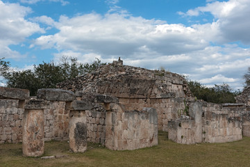 Wall Mural - The ruins of the ancient Mayan city of Kabah, Yucatan, Mexico