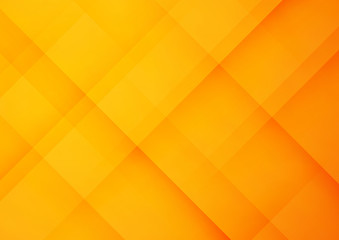 Sticker - Abstract orange geometric vector background, can be used for cover design, poster, advertising.