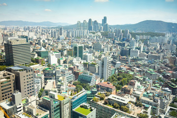 Wall Mural - View Over Seoul