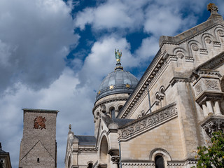 Basilica of Saint Martin in Tours, France.