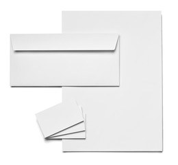 Wall Mural - envelope letter card paper template business