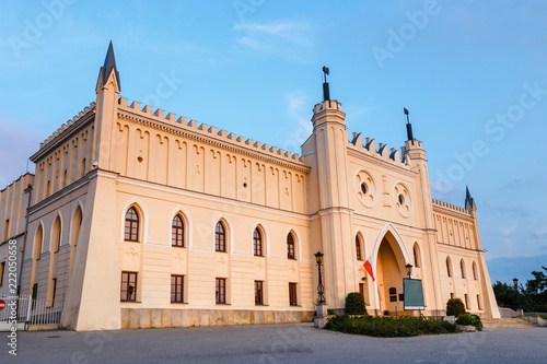 Dekoracja na wymiar  sredniowieczny-zamek-krolewski-w-lublinie-o-zachodzie-slonca-polska