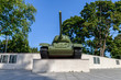 Soviet tank on a public memorial place in Burg / Germany
