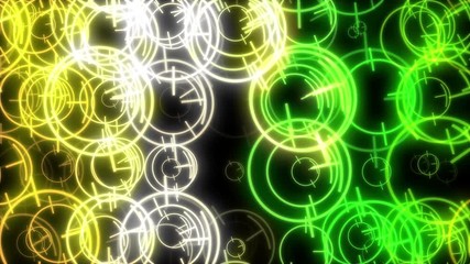 Fototapete - Spin Target Circle Colorful Ring Element Background