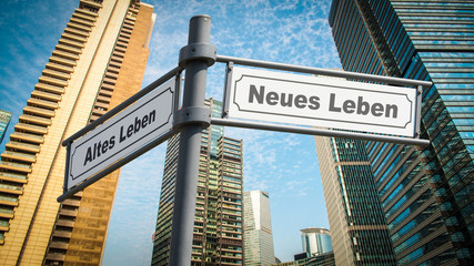 Wall Mural - Schild 367 - Neues Leben