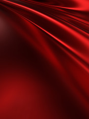 Smooth elegant silk or satin. luxury cloth. abstract wavy folds. Luxurious background