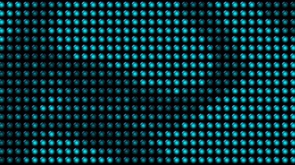 Leinwandbilder - Glow Circle Dot Flickering Pattern Graphic Animation Background