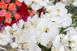 © 9Air - White Artificial Bouquet Orchids Flower decor in ceremony.