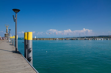 Wall Mural - Hafen von Konstanz am Bodensee