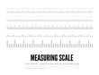 © Maxim P - Measuring rulers of different scale, length and shape. elements