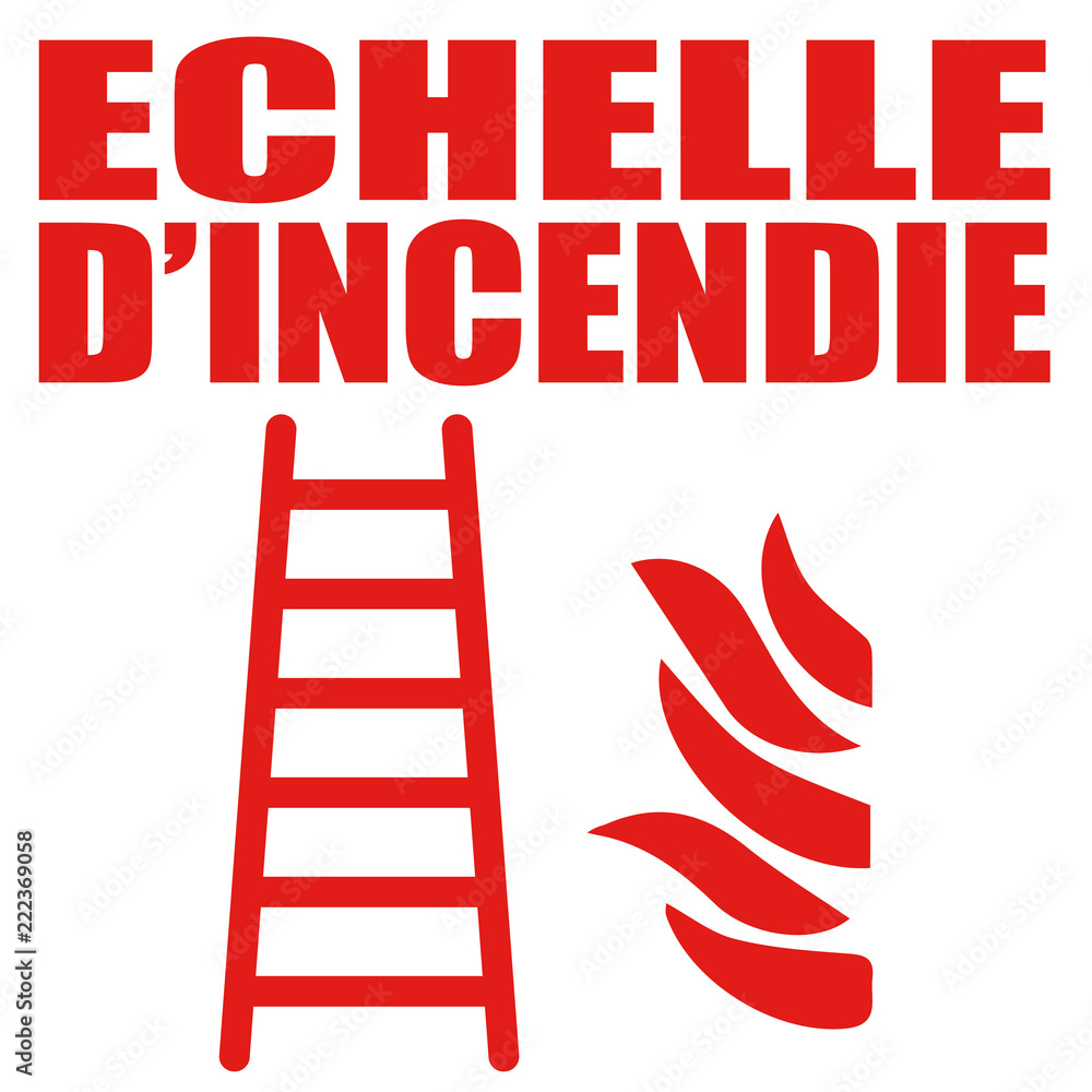 Échelle D'évacuation Incendie FKNGS 16,4 Pieds (5m) Pour Maisons 2-3 étages - Orange/Noir