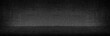 © Art Stocker - Blank wide screen Real chalkboard background texture in college concept for back to school panoramic wallpaper for black friday