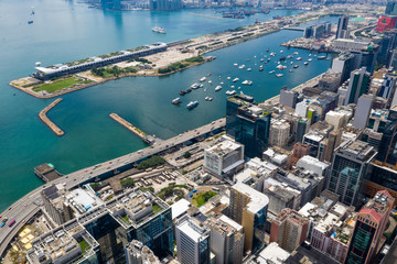 Hong Kong urban city