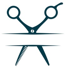 Symbol With Scissors.