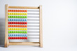© azlifah - Abacus shows concept of traditional counting, calculation, mathematics, accounting, and finance.