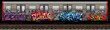Boston Redline Graffiti Train