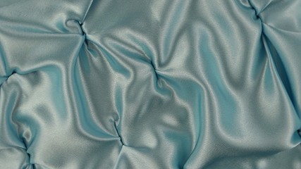 Pale blue satin, drapery, textile background