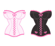 Lingerie Corset Drawing