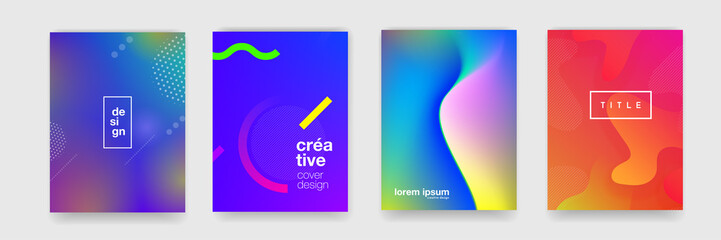 Leinwandbilder - Abstract geometric line pattern background for business brochure cover design template