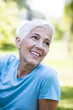 © BGStock72 - Portrait of smiling senior woman relaxing after exercising