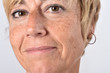 © Curto - close-up of the face of a middle-aged woman