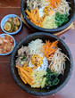 Korean food bibimbap