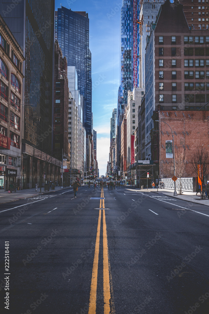 New York City Street Stock Photo | Adobe Stock