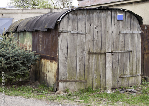 Old Garage Made From A Bus Built In 1960 S Still In Use Buy