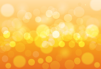 Wall Mural - abstract orange bokeh background. abstract gold bokeh background.