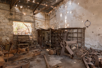 Paliorema, inside an old Sulphur Mine