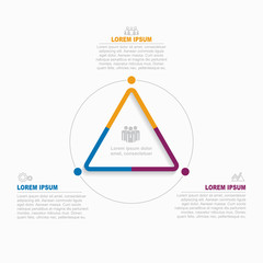 Infographic design template with place for your data. Vector illustration.