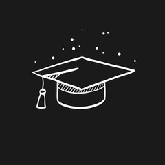 Sketch icon in black - Education