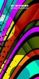 Fototapeta Big Ben - Geometric colorful abstract background