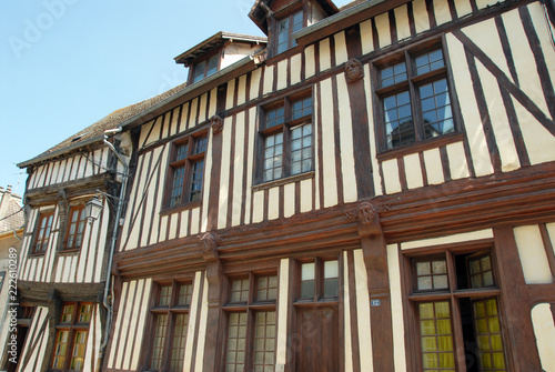 Ville De Vernon Vieille Maison A Colombages De La Rue Potard Departement De L Eure Normandie France Buy This Stock Photo And Explore Similar Images At Adobe Stock Adobe Stock