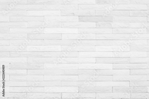 Seamless White Pattern Of Decorative Brick Sandstone Wall Surface