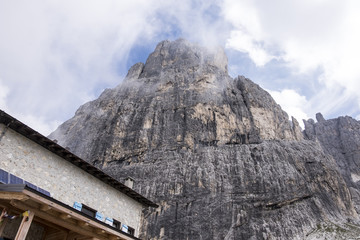 Canvas Print - Salita al rifugio Velo della Madonna - San Martino di Castrozza