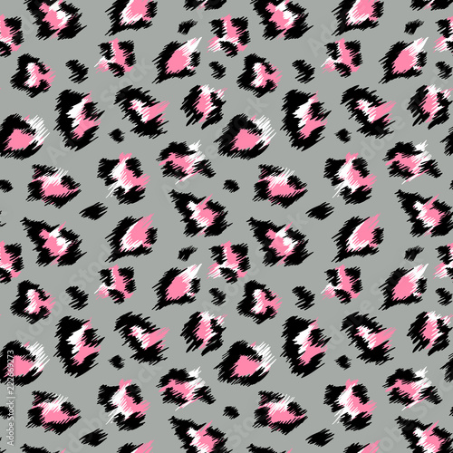 Cuadros en Lienzo Fashionable Leopard Seamless Pattern