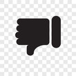 © t-vector-icons - dislike icons isolated on transparent background. Modern and editable dislike icon. Simple icon vector illustration.