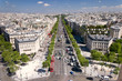 View on Paris from Arc de Triomphe, Paris, France