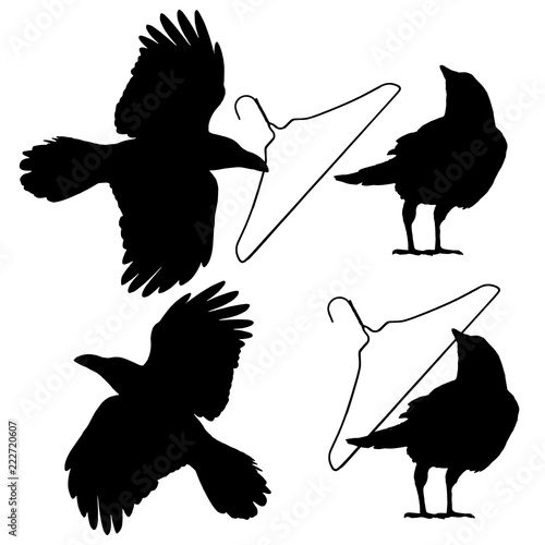 カラスのイラスト Stock Vector Adobe Stock カラスのイラスト Stock Vector Adobe Stock