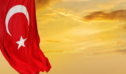 Turkey Flag, Flag design and presentation study