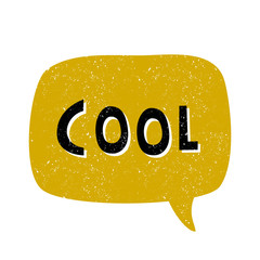 Sticker - Cool Retro Typographic Design