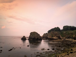 Playa de rocas