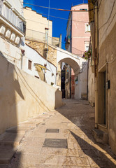 Wall Mural - Gravina in Puglia (Italy) - The suggestive old city in stone like Matera, in province of Bari, Apulia region. Here a view of the historic center.