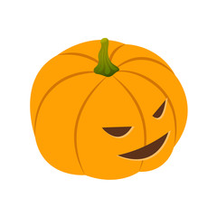 Poster - Pumpkin icon. Isometric of pumpkin vector icon for web design isolated on white background