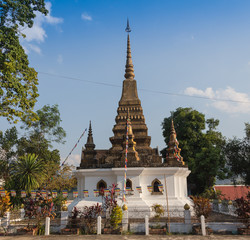 The famous marble temple Benchamabophit from Bangkok, Thailand