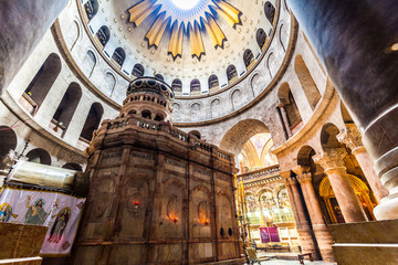 View of church of the Holy Sepulchre